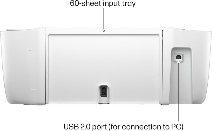 HP DeskJet 2827e Wireless All-in-One Color Inkjet Printer, Scanner, Copier, Best-for-Home, 3 Month Instant Ink Trial Included, AI-Enabled (6W7F5A)