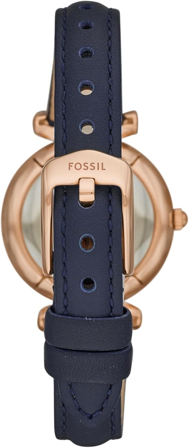 Fossil Women's Carlie Quartz Stainless Steel Three-Hand Watch