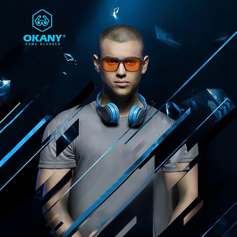 Okany Blue Light Blocking Glasses Gaming Computer Glasses Powerful Professional Screen Filter