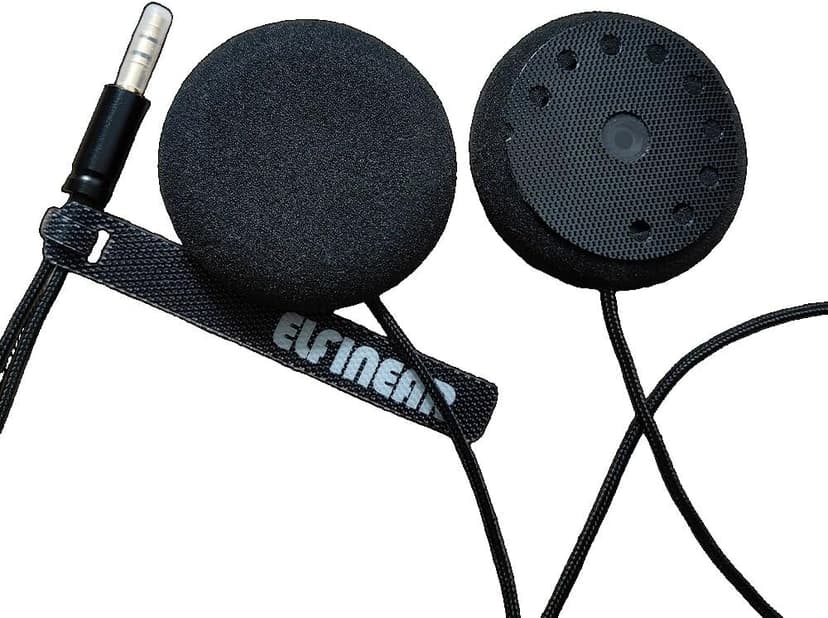 Acoustix Elite Helmet Speakers, Black, 45mm Dynamic Drivers, HiFi Crystal Copper Wire, 3.5mm AUX Compatible with Most Communicators (ACOUSTIX Elite 45MM)