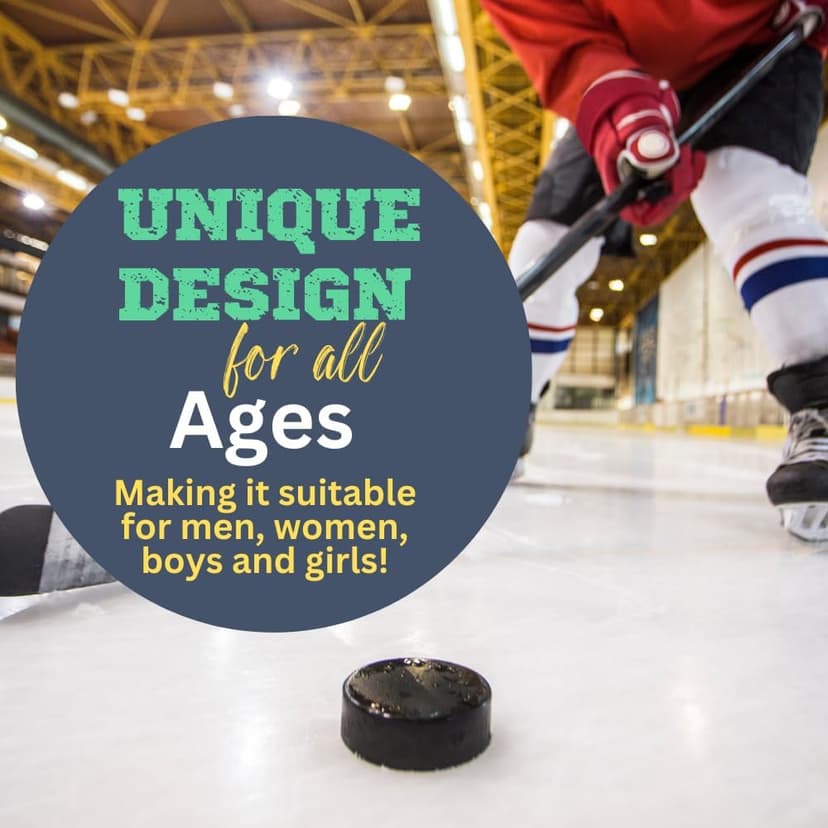 Sportybella Ice Hockey Bracelet, Hockey Jewelry Gifts, Gift for Hockey Players, Teams & Coaches