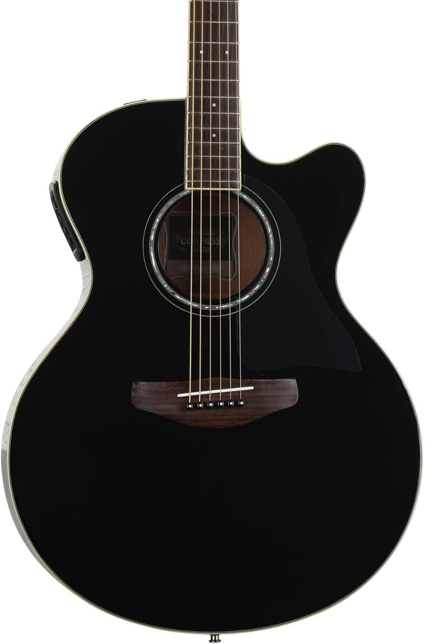 Yamaha CPX600 BL Acoustic-Electric Guitar, Black