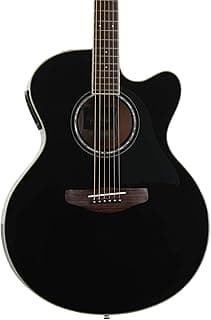 Yamaha CPX600 BL Acoustic-Electric Guitar, Black