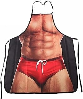 Armear Sexy Muscle Man Kitchen Grilling Party Apron Funny Gag Gift B015PXK3UI
