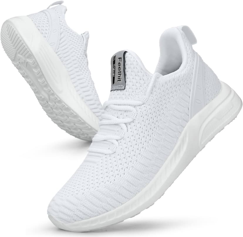 Feethit Women Tennis Running Shoes Walking Shoes Lightweight Casual Sneakers for Travel Gym Work Woman Waitress Nurse