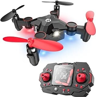 Holy Stone HS190 Foldable Mini Nano RC Drone for Kids Gift Portable Pocket Quadcopter with Altitude Hold 3D Flips and Headless Mode Easy to Fly for Beginners