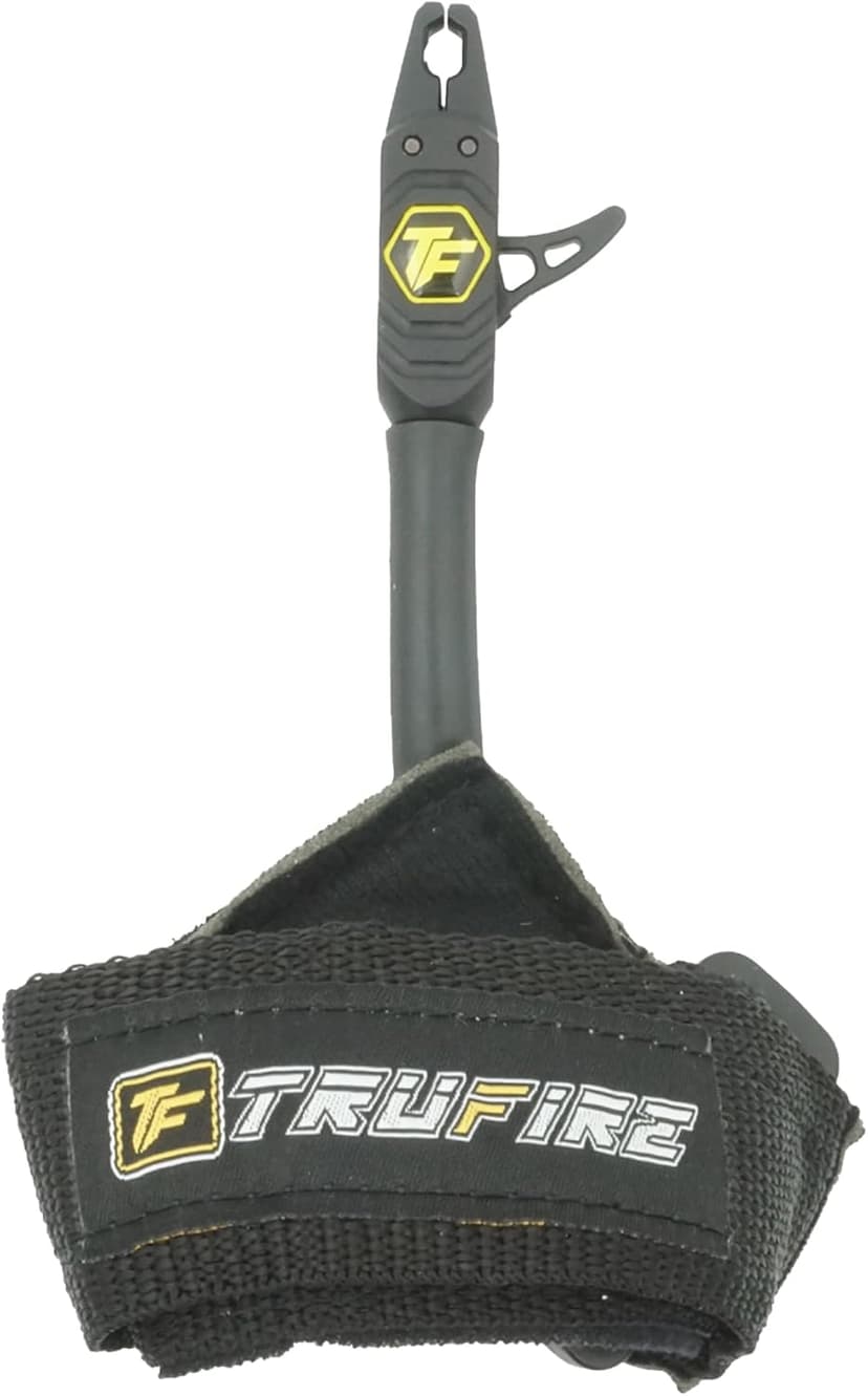 Tru-Fire Patriot Archery Compound Bow Release - Adjustable Black Wrist Strap