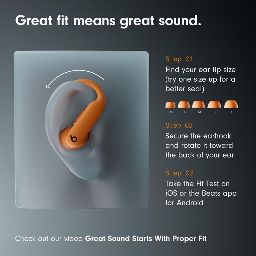 Beats Powerbeats Pro 2 - Wireless Noise Cancelling Workout Earbuds with Secure- Fit Earhooks, Up to 45-Hour Battery with Charging Case, Sweat & Water Resistant, Heart Rate Monitoring - Jet Black