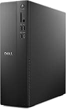 Dell Slim Desktop ECS1250 - Intel Core i3 14100 Processor, 8GB DDR5 RAM, 512GB SSD, WiFi 6, Intel UHD Graphics 730, Windows 11 Home, Onsite Service - Black