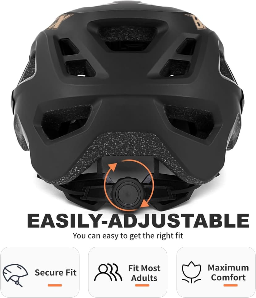 NTA 8776 E-Bike & Mountain Bike Helmet for Adults Youth, E-MTB Cycling Helmet for Men Women (52-60CM)