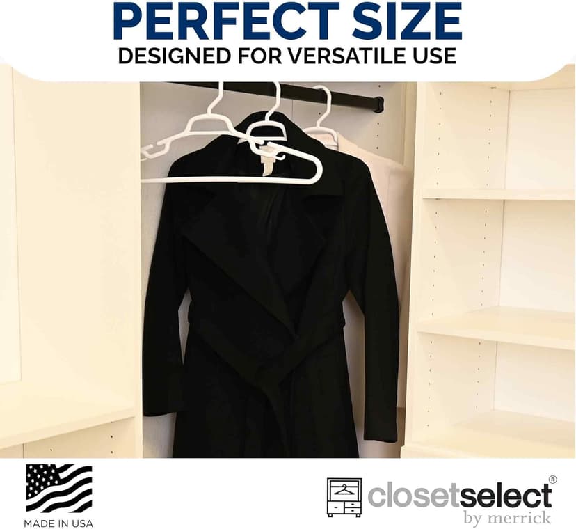 19" XL Plastic Hangers, Giant Heavy Duty Hanger, Merrick, XL Hanger, 36
