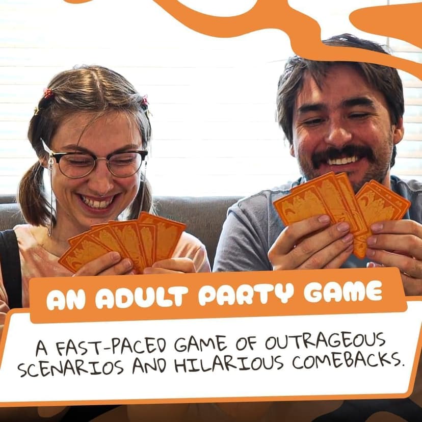Go F Yourself! – The Grown Up Go Fish Card Game You've Always Wanted | Hilarious Party Game for Grown Ups, 2+ Players | 52 Cards, 13 Unique Pairs Edition