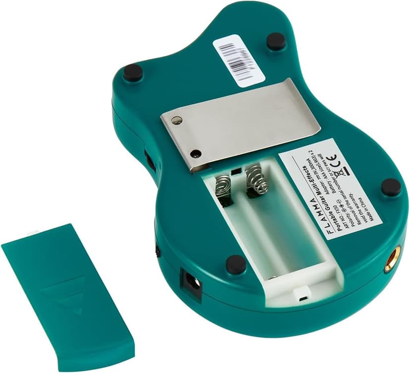 FLAMMA FX50 Practice Guitar Pedal Multi Effects Pedal Mini Portable with 40 Drum Rhythms15 Effects 32 Patches Tuner Function Support Both Corded and Battery Powered