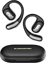 Monster Open Ear AC317 Headphones, Wireless Headphones with Stereo Sound, Bluetooth 5.4, 24H Playback, Crystal Clear Calls, Type-C Charging, Touch Control, Sweat Resistant Open Ear Wireless Earbuds