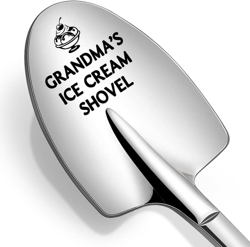 Personalized Gifts for Grandma, Grandma Christmas Gifts, Mothers Day Gifts for Grandma, Unique Grandma Gifts Grandma's Ice Cream Shovel, Funny Birthday Christmas Gifts for Grandma B0GTW4K46M