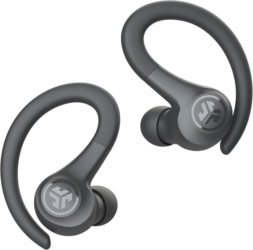 JLab Go Sport+ Wireless Workout Earbuds Featuring C3 Clear Calling, Secure Earhook Sport Design, 35+ Hour Bluetooth Playtime, and 3 EQ Sound Settings (Graphite)