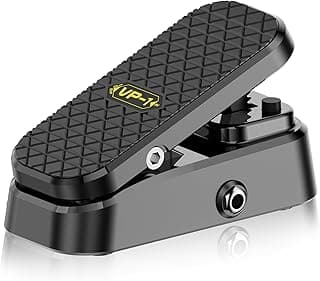 Volume Expression Pedal for Electric Guitar – Dual-Function Passive Foot Controller, No Power Required, Silent Operation, Non-Slip Design, 1/4” Input/Output for Effects and Pedalboards