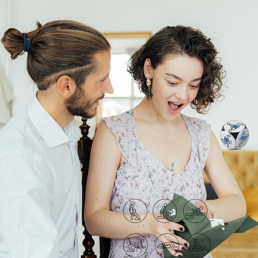 Bridal Shower Gifts for Bride to Be Gifts for Him Her Anniversary Date Night Dice Gift Ideas for Women Men Boyfriend Husband Wife Bachelorette Gifts for Bride Wedding Gifts for Newlyweds Couples