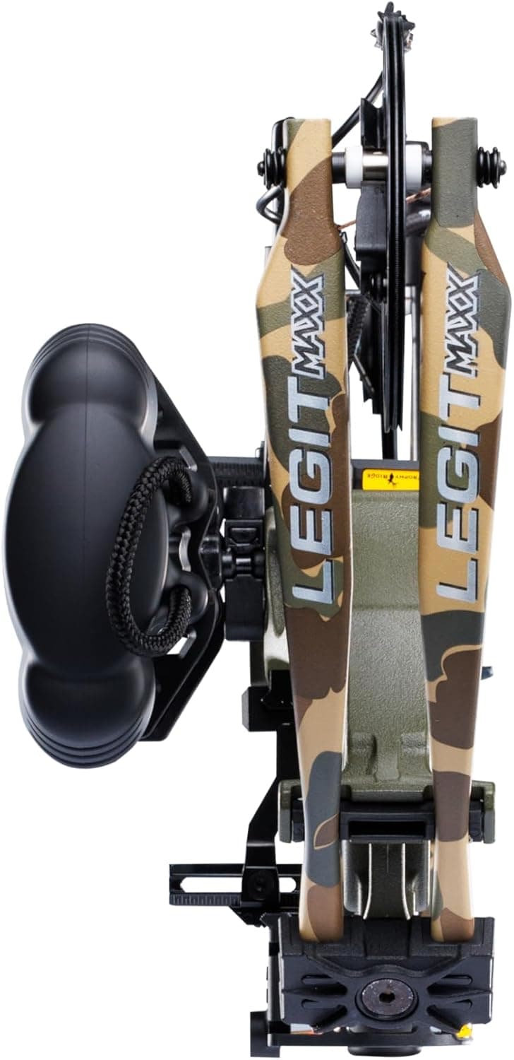 Bear Archery Legit MAXX Ready to Hunt Compound Bow Package with IMS Rest and Picatinny Sight Mounts, 10-70 lb Draw Weight, 14-13" Length