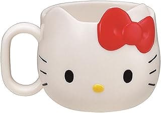 SANRIO KD1 Resin Mug, 1 Count (Pack of 1), hello kitty