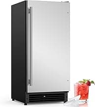COTLIN 15" W Drainless Under Counter Ice Maker with 22LBS Storage Bin, Crescent Ice, Free Standing Built-in Ice Maker for Residential Commercial Use, No Drain Required, ETL Approved, 2026 Upgraded