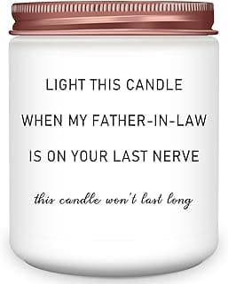 Homsolver Mother in Law Gifts, Mothers Day Birthday Gifts for Mother-in-Law, Anniversary Retirement Gift for Mom from Daughter Son in Law, Funny Lavender Candle Gift for Mom in Law B0DHLFTZ65