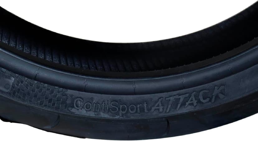 Continental ContiSportAttack 120/70ZR17 Front Motorcycle Tire - High Performance Sport Touring Radial Tire for Street Bikes 120/70-17