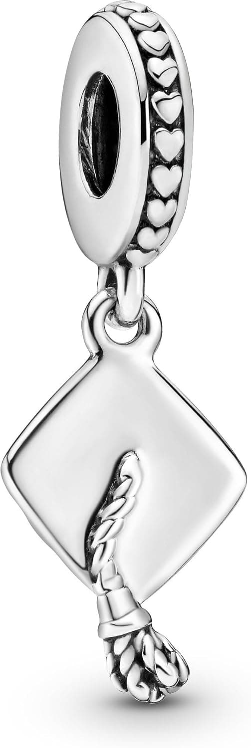 PANDORA Graduation Cap Dangle Charm B0C4RFMKGL