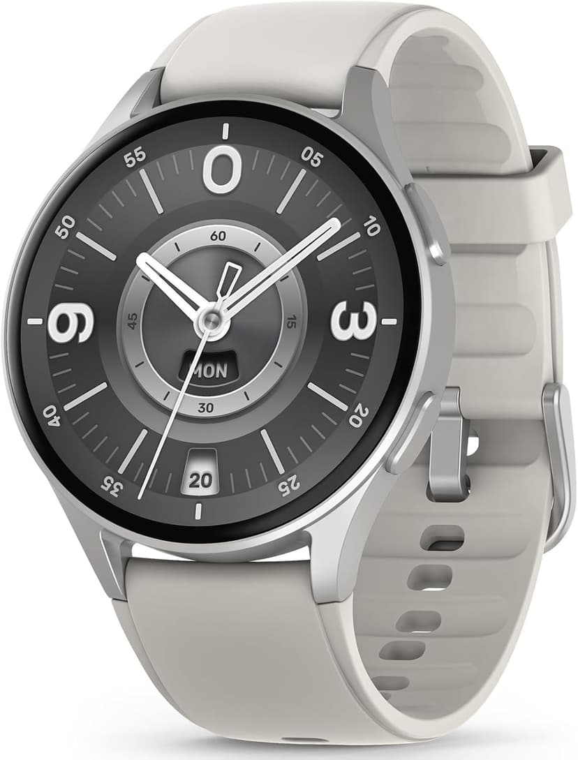 Smart Watch for Women, Built-in Alexa, GPS, HRV, VO2 Max, Blood Oxygen, Sleep & Stress Monitor, BT Calling, Compass, Altimeter, 1.32" AMOLED, Fitness & Women’s Health, Waterproof, iPhone Compatible