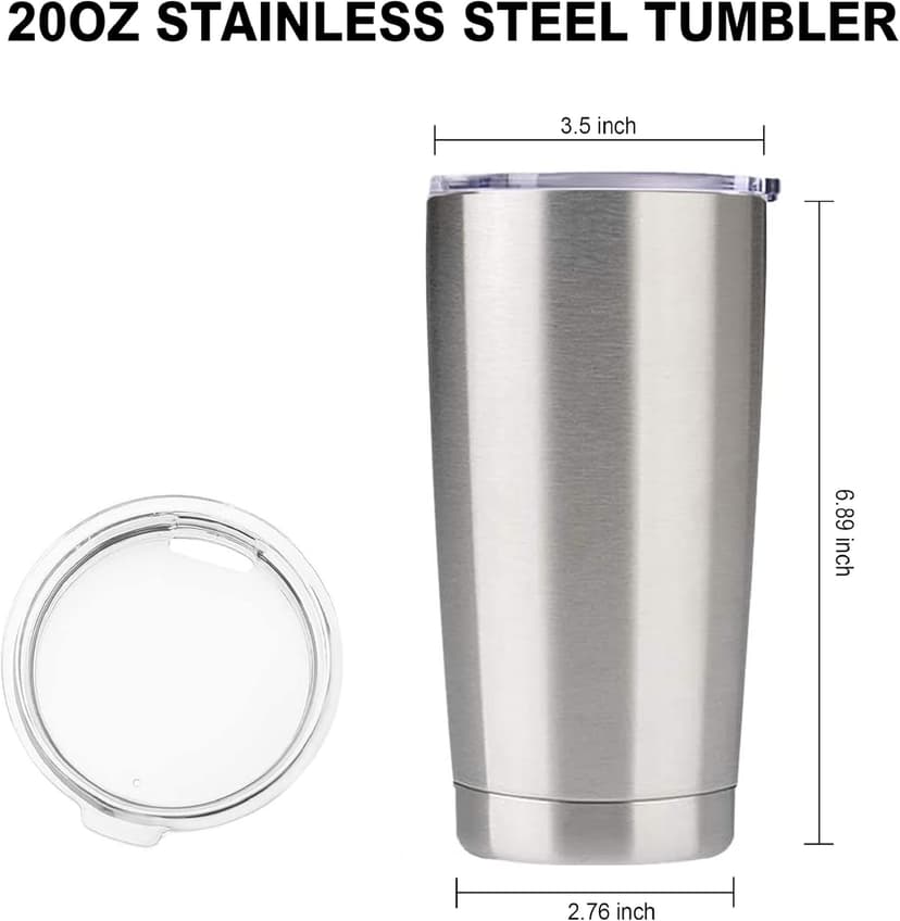 Dad Tumbler - Gifts for Dad on Fathers Day, Christmas, Birthday - Dad Coffee Mug - Dad Cup - #1 Dad Tumbler - Daddy Cup - Gifts for Dad from Daughter, Son - Dad Nutrition Facts Tumbler