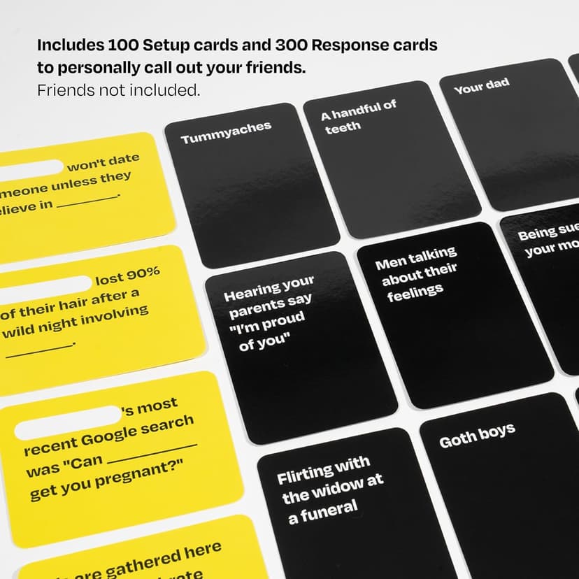 DSS Games I Hate My Friends [Hilarious Roast Party Game for Adults | Funny Friend Card Game for Game Night, Bachelorette Parties, College Parties & Girls Trips | Ages 17+ | 3+ Players]