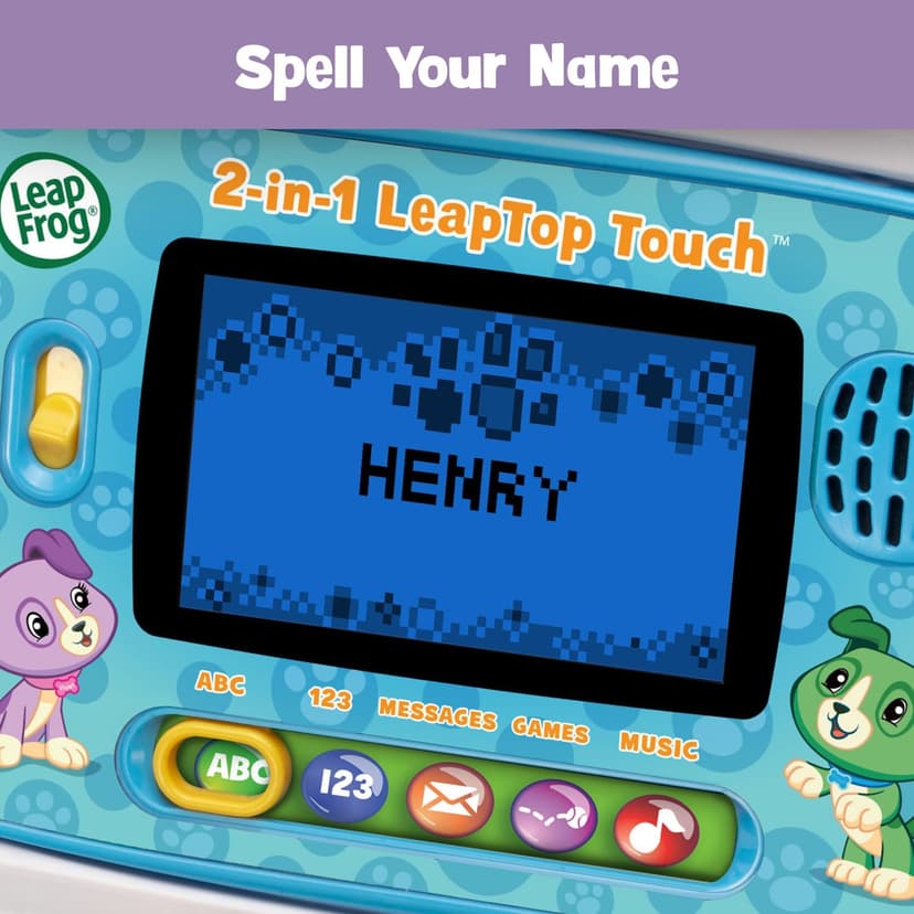 LeapFrog 2-in-1 LeapTop Touch B06XNQDR8J