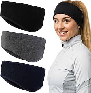 Huachi Ear Warmers for Women Men Winter Running Headband, Ear Muffs Ear Covers for Cold Weather