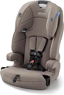 Graco Tranzitions 3-in-1 Harness Booster Car Seat, Forward Facing Car Seat, Highback, to Backless Booster, Cinder