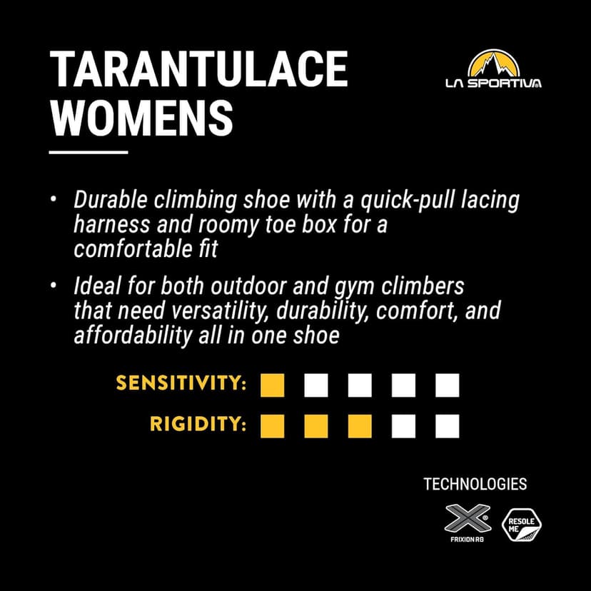 La Sportiva Womens Tarantulace Rock Climbing Shoes