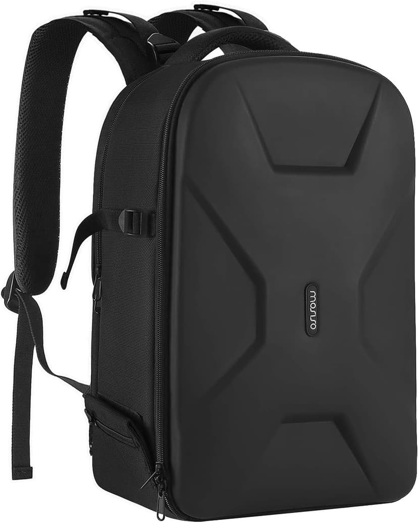 15-16 inch Waterproof Hardshell Case with Tripod Holder&Laptop Compartment Compatible with Canon/Nikon/Sony, Black MOSISO Camera Backpack, DSLR/SLR/Mirrorless Photography Camera Bag B07ZCRWPPV