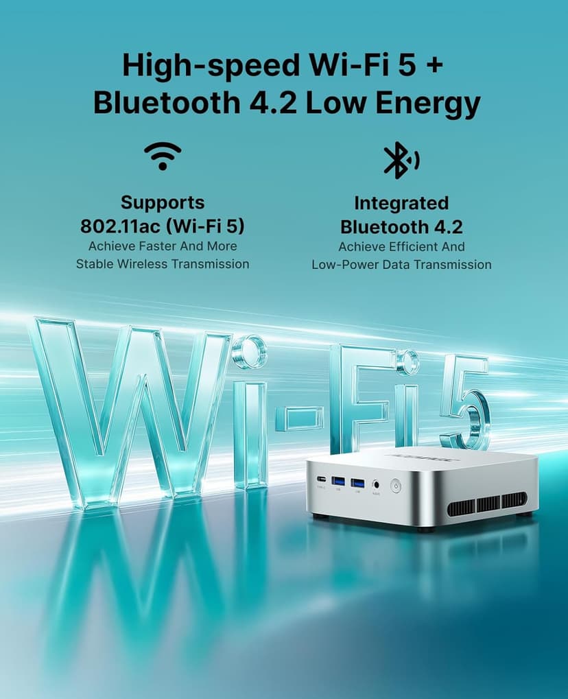 ACEMAGIC Mini PC 16GB DDR4 RAM 1TB SSD, Ryzen 4300U Mini Computers up to 3.7GHz, Win 11 Pro Micro Desktop 4K Dual Display WiFi Bluetooth Max 28W, for Home Office Business Education Everyday Use