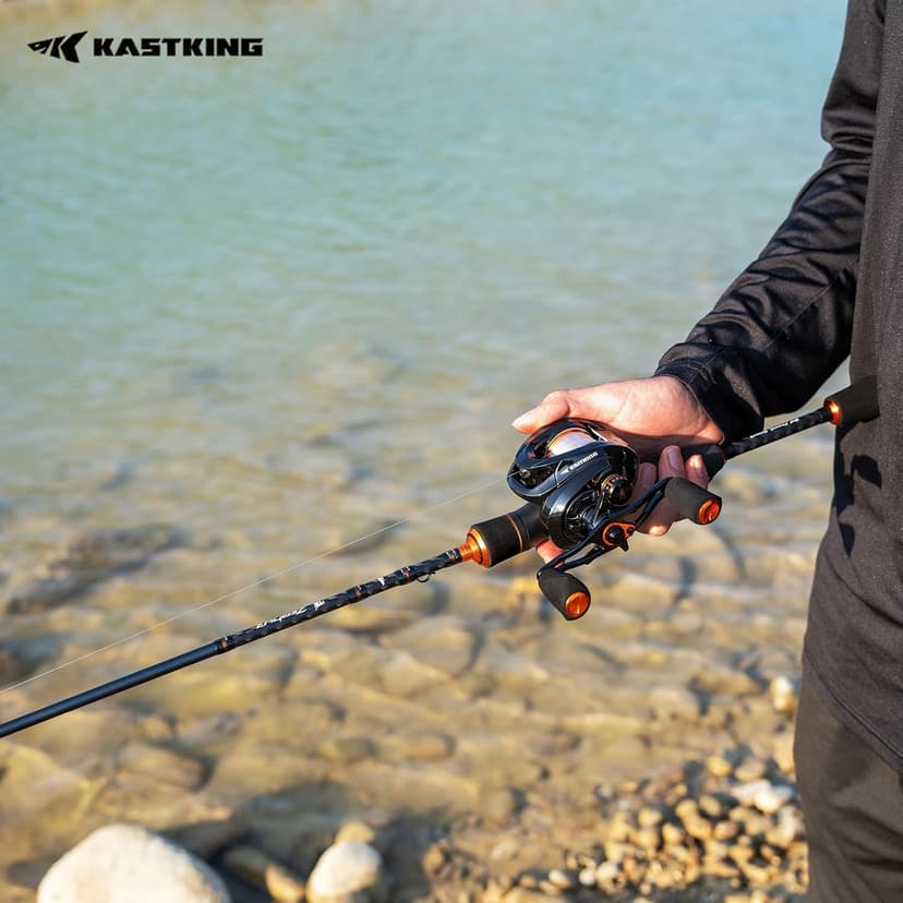 KastKing Zephyr Finesse Fishing Rods – BFS Baitcasting & Spinning Rods, IM6 Graphite, Extra Twin-Tip, 2pc & 3pc Travel Design, Ultra-Light Lure Casting, Stainless Steel Guides with Zirconium Rings