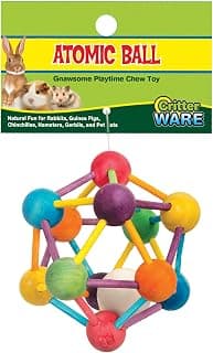 Ware Atomic Ball Wood Chew Toy for Small Animals - Large