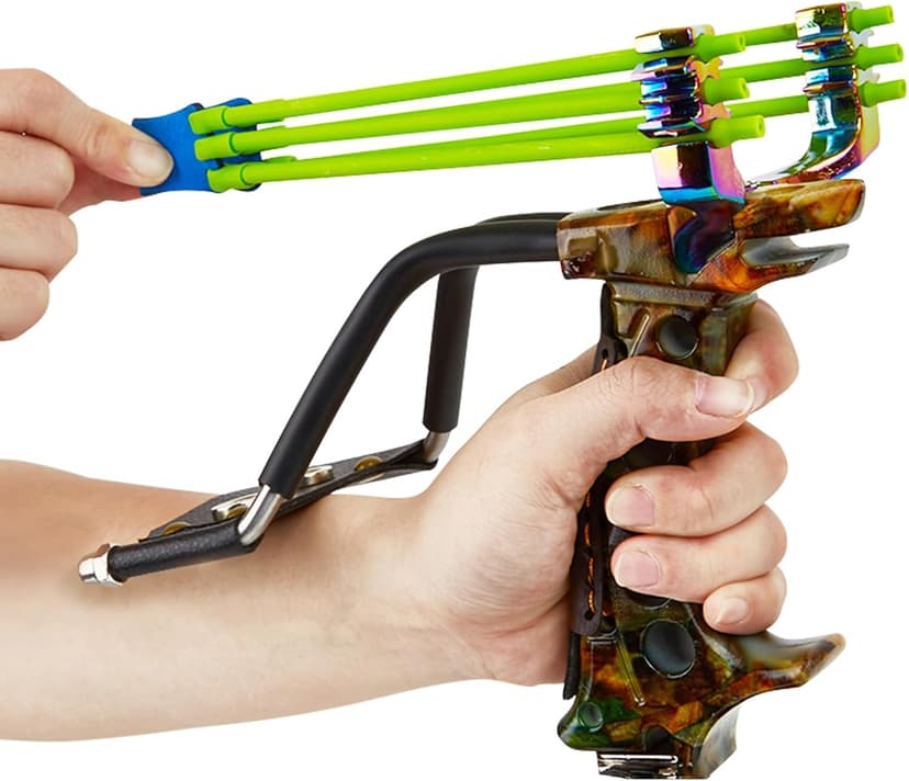 Stainless Hunting Slingshot High Velocity Catapult Slingshots Most Powerful Professional Outdoor Slingshots