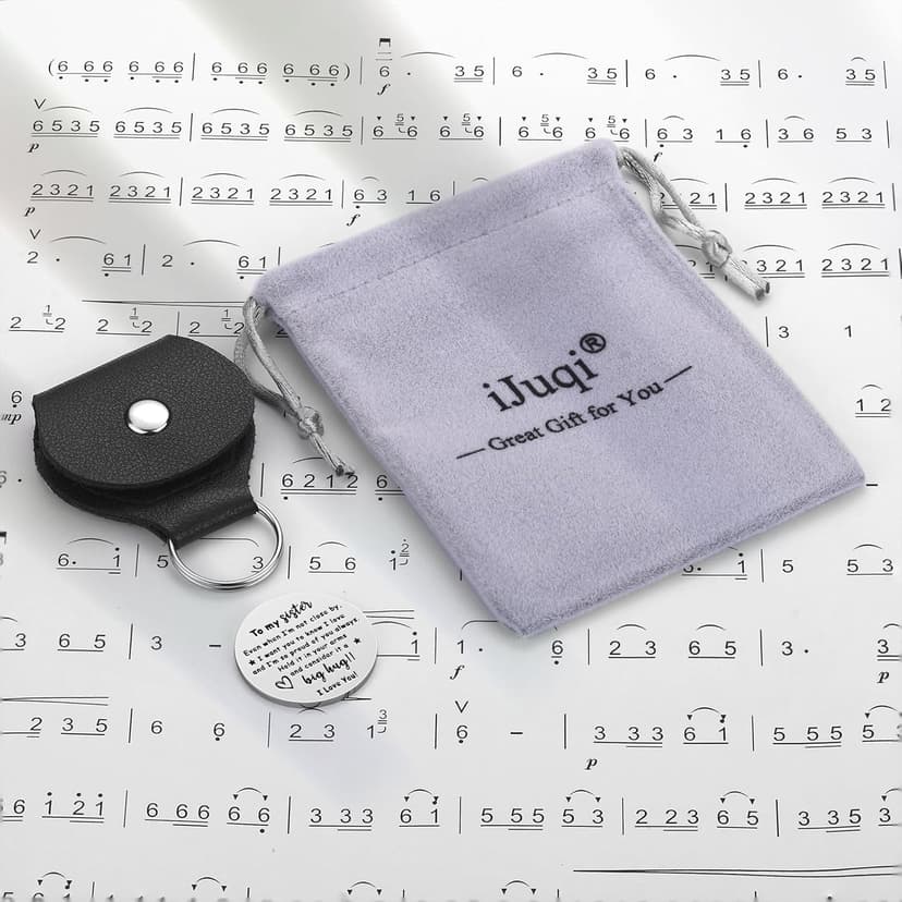 iJuqi Pocket Hug Token Keychain Keepsake Long Distance relationship inspirational Sobriety Gifts for Women Men Double Sided