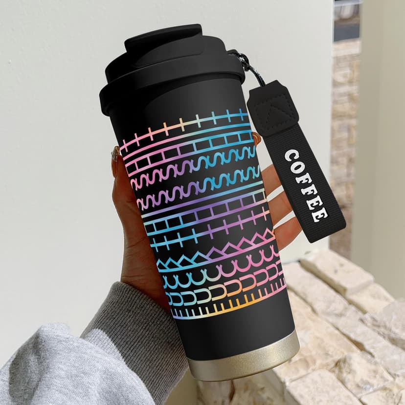 White Elephant Gifts for Adults, 18 oz Insulated Mug,F This S Coffee Cup, Hidden Message Coffee Mug, Unique Office Prank Gag Christmas for coworkers B0FZTPDL3F