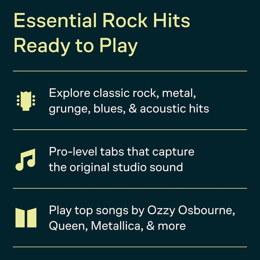 Ultimate Guitar Tab Treasure Chest | 50 Classic Rock Guitar Songs | Note for Note Transcriptions with Tablature | Learn Iconic Riffs and Solos | Hal Leonard Sheet Music for Electric Guitar Players