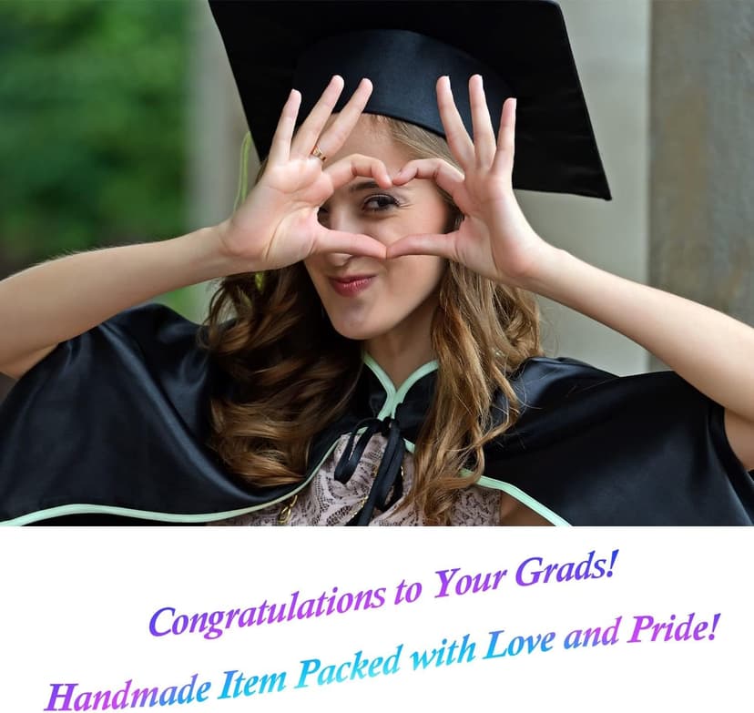 SAM & LORI Unique Grad Cap Box 2026 Graduation Gifts for Her/Him - Adjustable Unisex Bracelet for Primary/Middle School/High School/College Grads B0BWYSSGZJ
