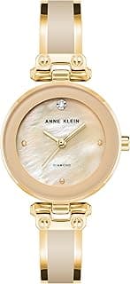 Anne Klein Women's Genuine Diamond Dial Bangle Watch