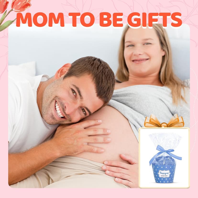 HAPPYPOP Pregnant Mom Gifts - Maternity Socks for Expectant Mothers, Thoughtful Choices for IVF Journeys B0CPXZW417