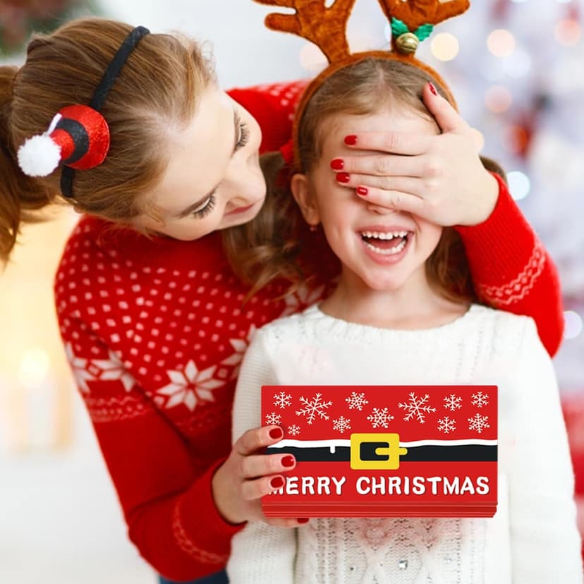 6-Slot each Bill & Gift Card Holder for Xmas Gifts, Xmas Money Holder for Cash Gift Ideas 6Pcs Christmas Money Holders Cards Booklet for Christmas Cash Gifts B0FMJNJ1T2