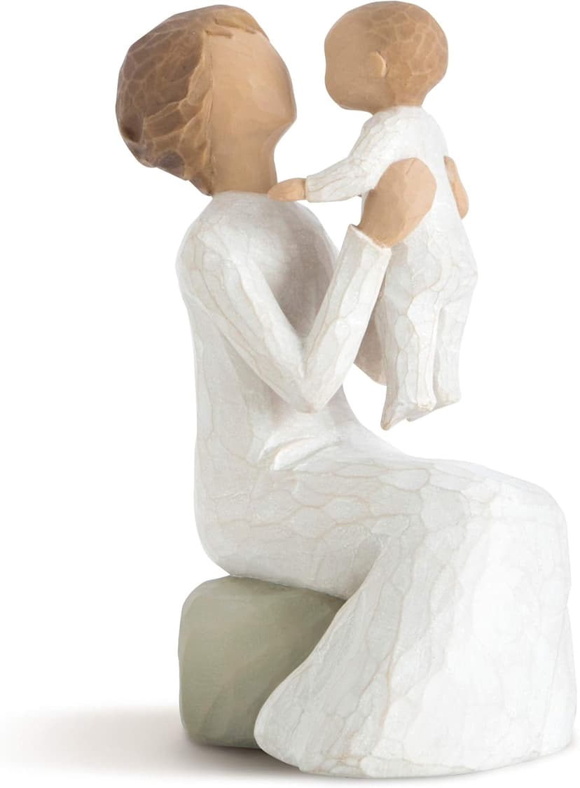 Willow Tree Grandmother, A Unique Love That Transcends The Years, Celebrate New Beginnings, Babies, Families, Loving Relationships Between Parent, Grandparent and Child, Sculpted Hand-Painted Figure