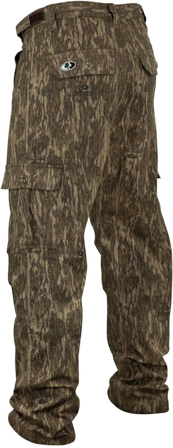 Mossy Oak Men's Cotton Mill Camo Hunting Pants