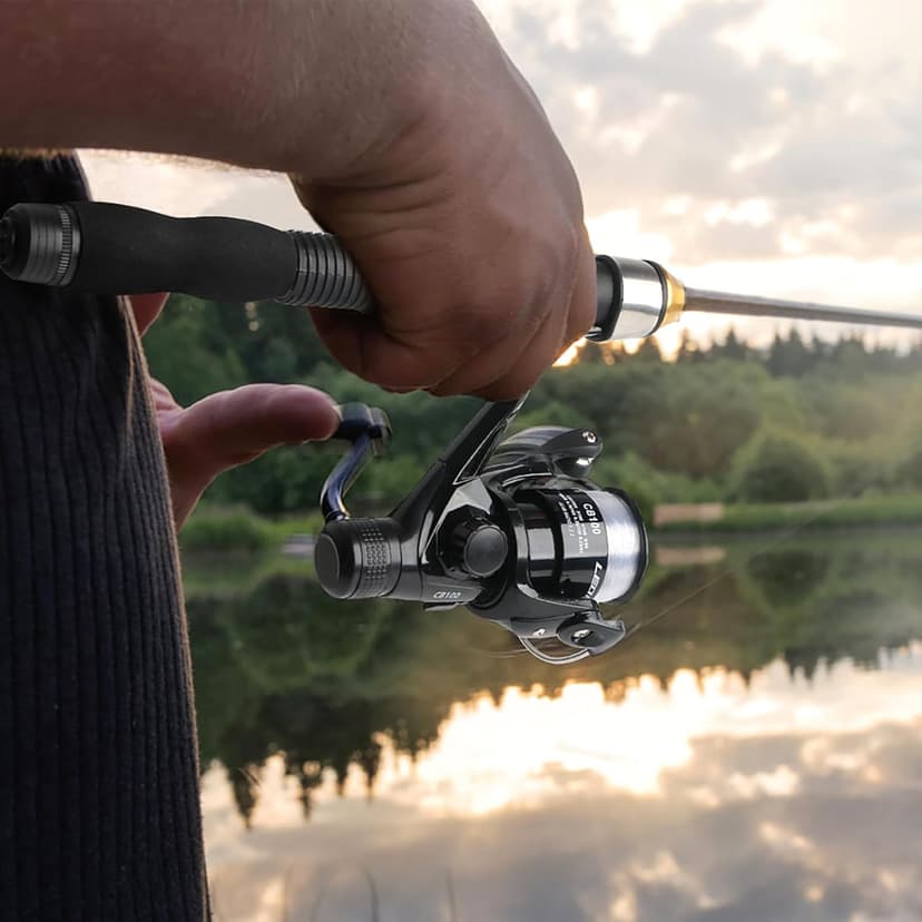 Telescopic Fishing Pole Reel Combo Ultralight Fishing Rod Spinning Reel with Tackle Bag All-in-One Fishing Accessories Fishing Gear Gifts Kit for Kids Adults Youth Beginner Saltwater Freshwater